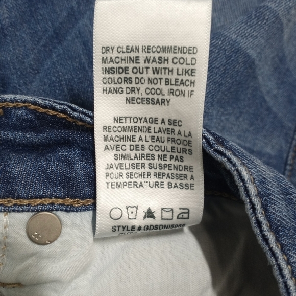 Joe's Jeans Ripped Distressed Skinny Fit Ankle Shark Bite Hem Jens Size 28 - Picture 6 of 16